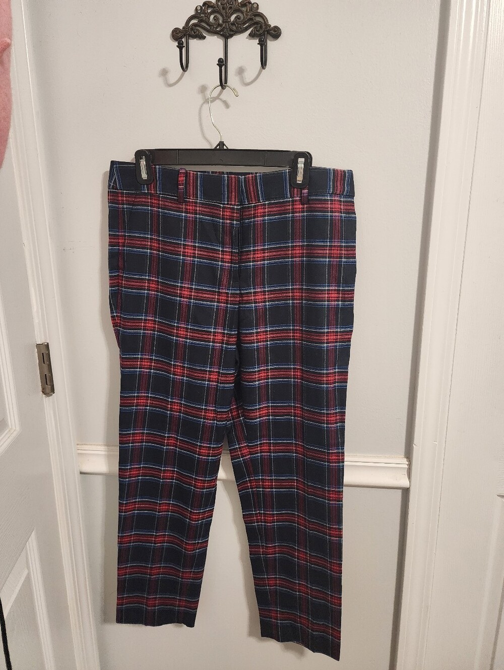 Talbots Plaid Hampshire Ankle Pants